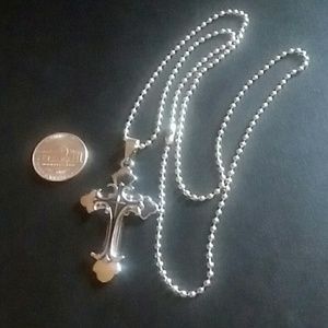 Stainless Steel Spanish Cross Necklace